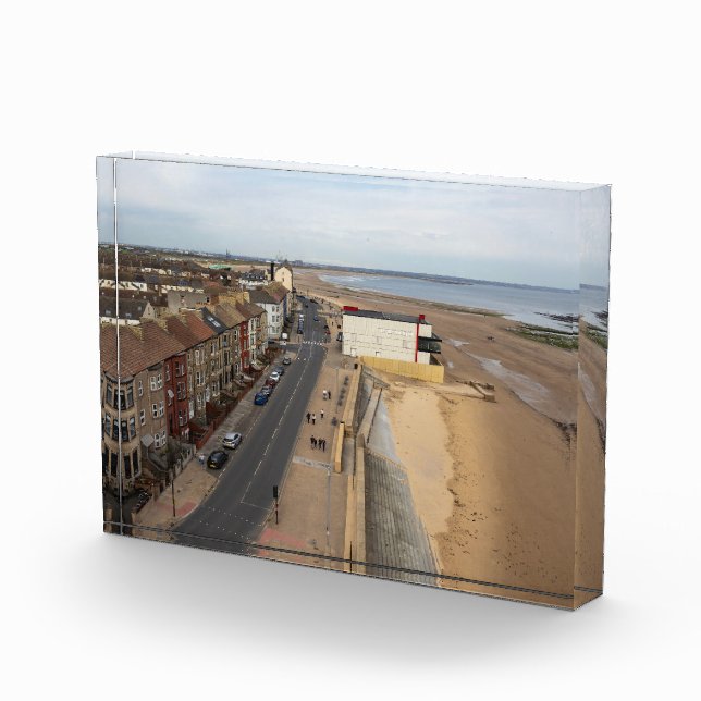 Redcar Beach vom Beacon aus Fotoblock (Rechts)