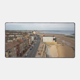 Redcar Beach vom Beacon aus Schreibtischunterlage