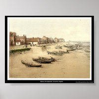 Redcar, die Esplanade, Yorkshire, England