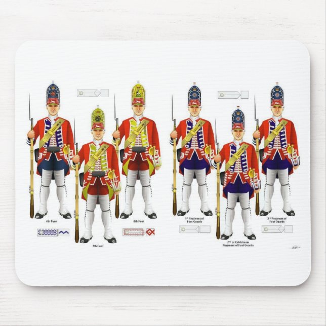 Redcoatsoldaten Mousepad (Vorne)