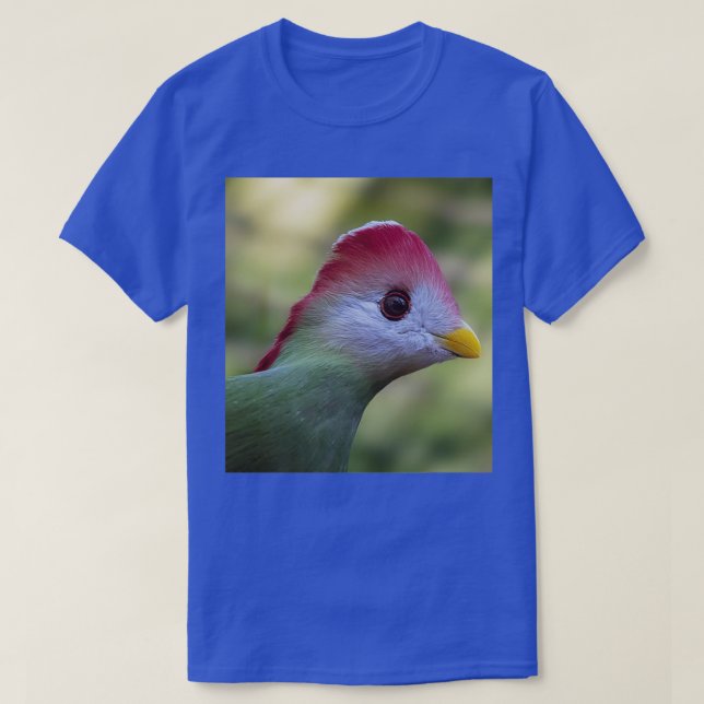 RedCrested Turaco T-Shirt (Design vorne)