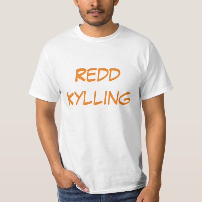 Redd Kylling, ängstliches Hühnchen im Norwegischen T-Shirt (Vorderseite)