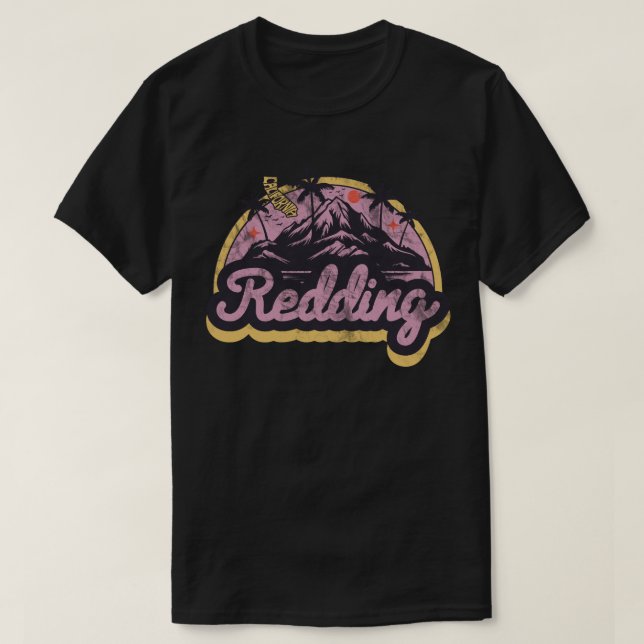 Redding, California T - Shirt (Design vorne)
