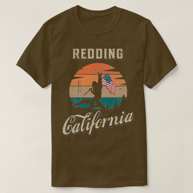 Redding California T-Shirt (Design vorne)
