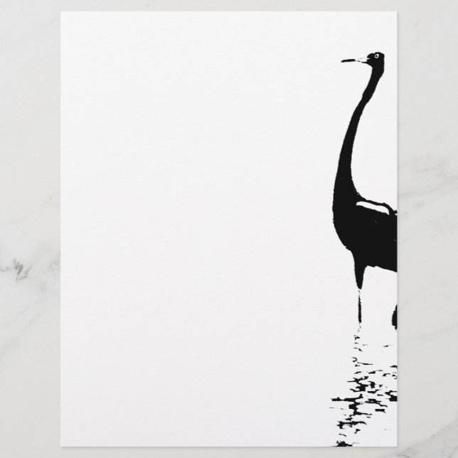 Reddish Egret Letterhead (Vorderseite)