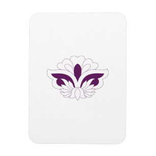 Reddish Magenta dekorativ Magnet