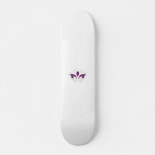 Reddish Magenta dekorativ Skateboard
