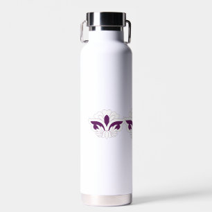 Reddish Magenta dekorativ Trinkflasche