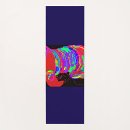 Reddish-Orange Fox Warrior Princess Two-Toned  Yogamatte