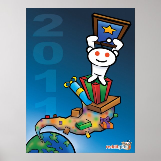 Reddit Secret Santa 2011 Plakat (Vorne)
