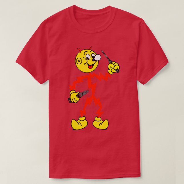 Reddy Kilowatt  (3)  T-Shirt (Design vorne)