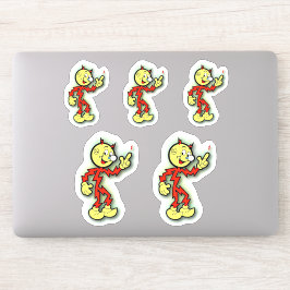 Reddy Kilowatt 5 Up Aufkleber