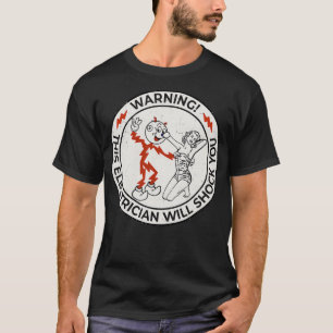 Reddy Kilowatt dieser Elektriker wird Sie schockie T-Shirt