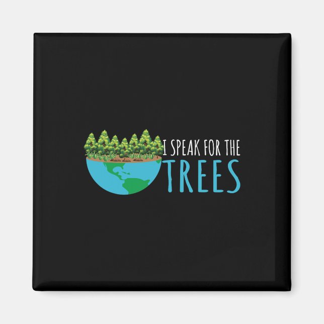 Rede für die Baumaktivisten Environment Earth Da Magnet (Vorne)