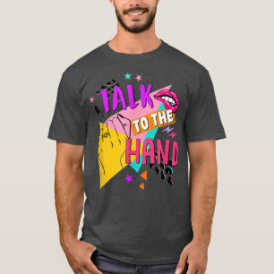 Rede Mit Der Hand Braut Zu Sein Hochzeit 90er Jung T-Shirt
