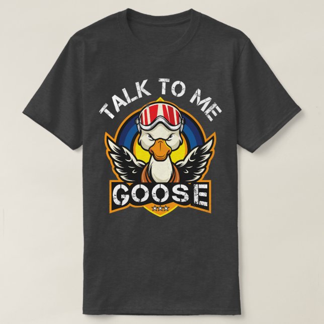 Rede mit mir Gänse 3 T-Shirt (Design vorne)