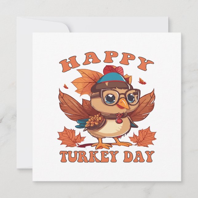 rede mit mir Klartext zu Thanksgiving (Vorderseite)