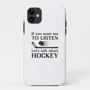 Rede über Hockey Case-Mate iPhone Hülle