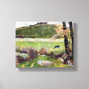 Rede von Paul Gauguin am Avener Leinwanddruck