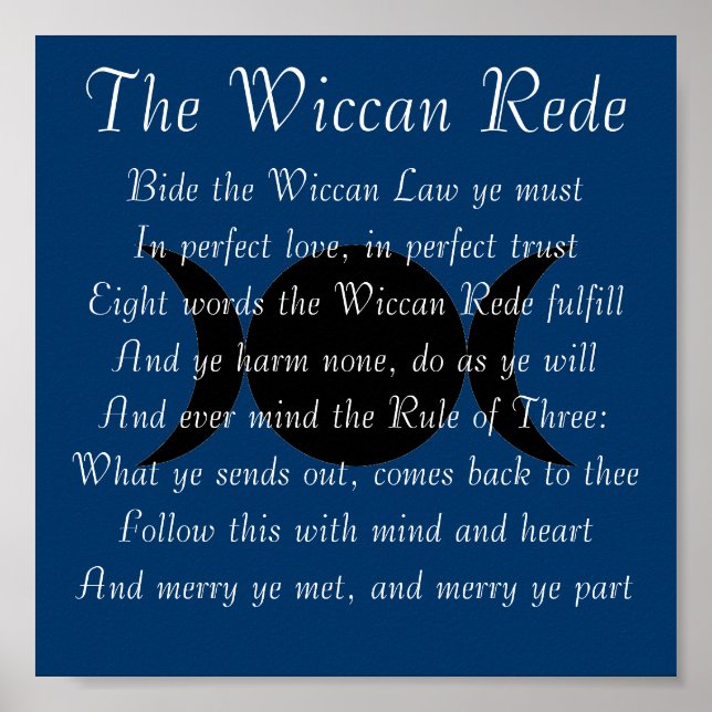 Rede von Wiccan (kurze Fassung) Poster (Vorne)