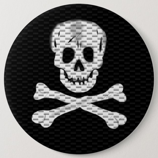 Rede wie ein Piratentag Button (Vorderseite)