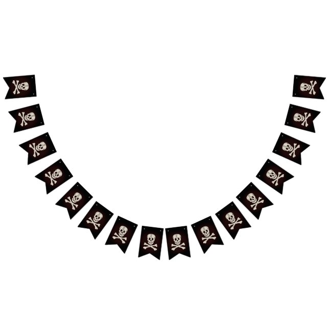 Rede wie ein Piratentag Wimpelkette (Alle)