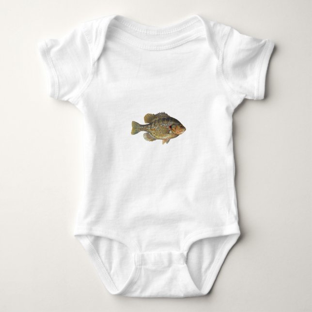 Redear Sunfish - Shellcracker Baby Strampler (Vorderseite)
