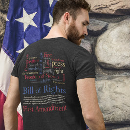 Redefreiheit - erste Änderung - Pressefreiheit T-Shirt