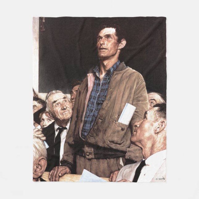 Redefreiheit Fleecedecke (Vorderseite)