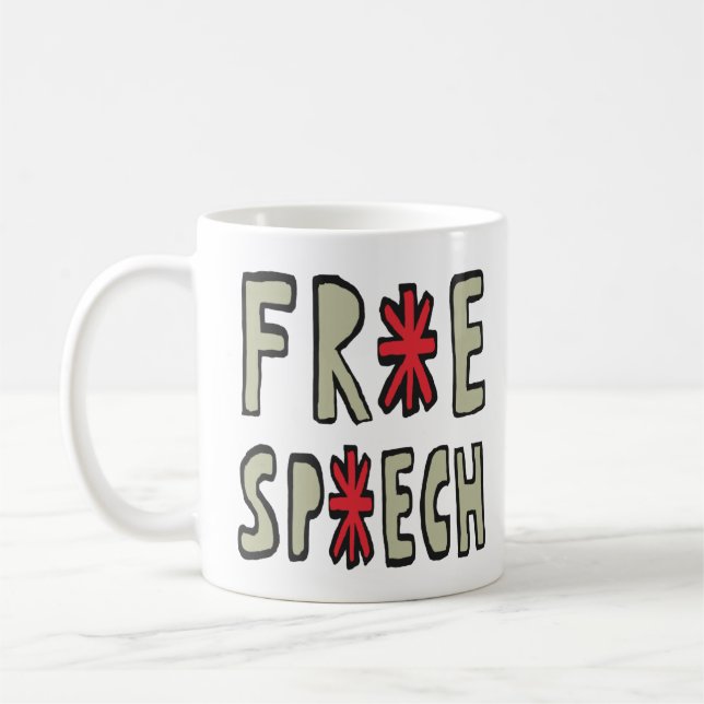 Redefreiheit Kaffeetasse (Links)