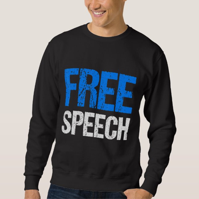 Redefreiheit Sweatshirt (Vorderseite)