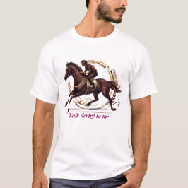 Reden Sie Derby mit mir - Reitpferd Derby Party T-Shirt