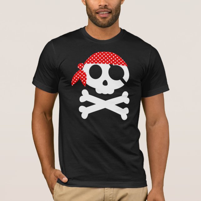 Reden wie ein Piraten-Shirt T-Shirt (Vorderseite)