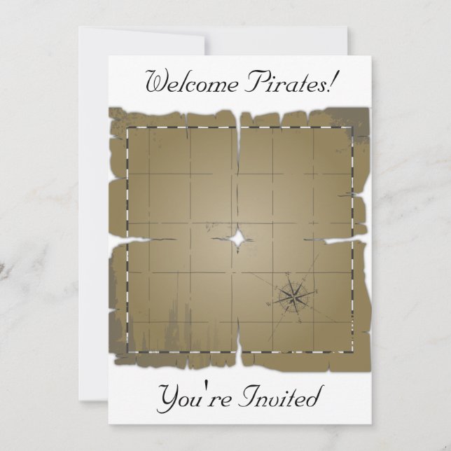 Reden wie eine Piratenausstellung Ankündigung (Vorderseite)