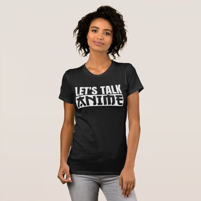 Reden wir Anime T-Shirt (Vorne ganz)