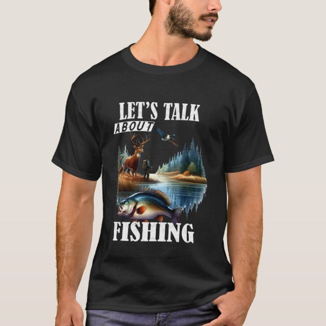 Reden wir über Angeln T-Shirt (Vorderseite)