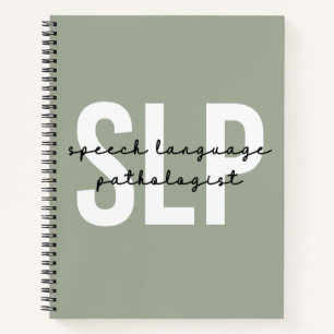 Redepathologe Redetherapeut Notizbuch