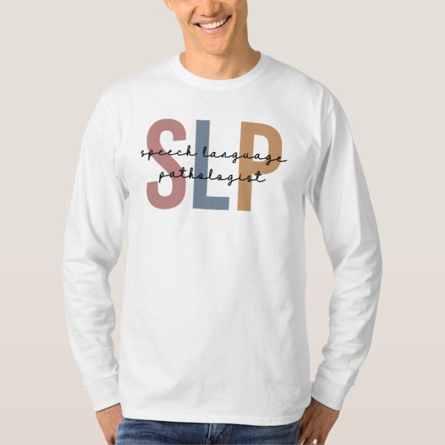 Redepathologe Redetherapeutin SLP T-Shirt (Vorderseite)