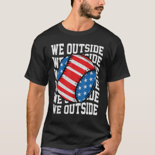Redewendungen Baseball Memes US-amerikanische Flag T-Shirt