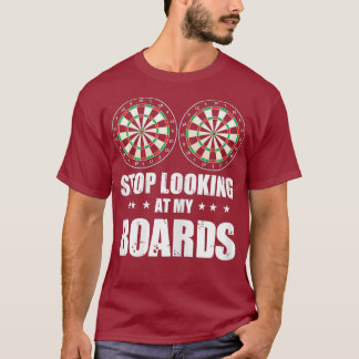 Redewendungen der lustigen Dart-Frauen schauen auf T-Shirt