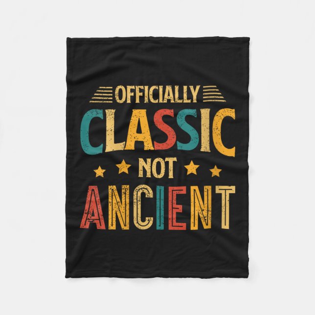 Redewendungen des Clic Age für Senioren V-Nacken Fleecedecke (Vorderseite)