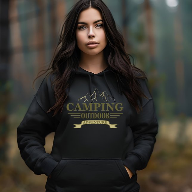 Redewendungen für Camper mit lustigem Camping Hoodie (Von Creator hochgeladen)