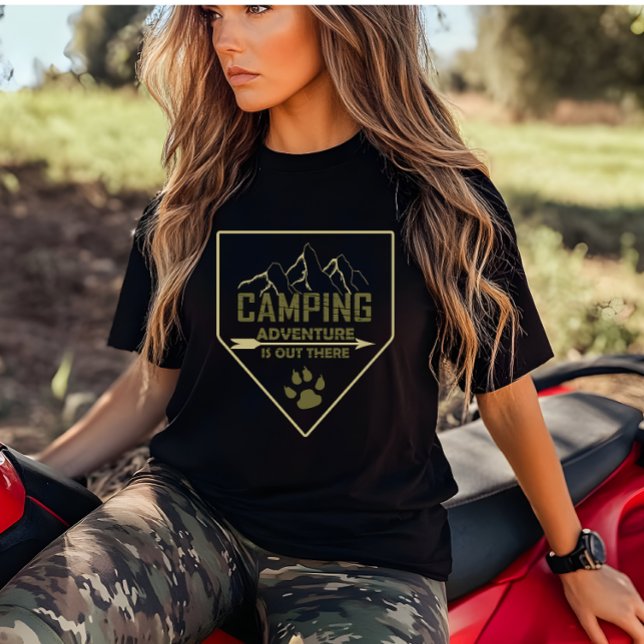 Redewendungen für Camper mit lustigem Camping T-Shirt (Von Creator hochgeladen)