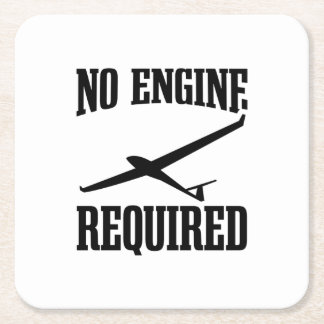 Redewendungen | Gliding Pilot Soar Spende Rechteckiger Pappuntersetzer