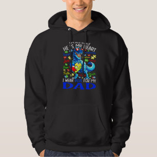 Redewendungen Puzzle ich tragen Blau für meinen Va Hoodie