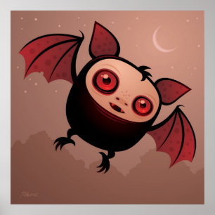 RedEye the Vampire Bat Boy Poster