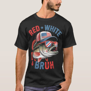 Redfish-Land Roter Trommelfisch Salz Wasser Bucht T-Shirt