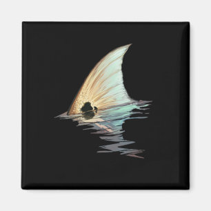 Redfish Redfish Schwanz Red Drum Fish Shirt Magnet