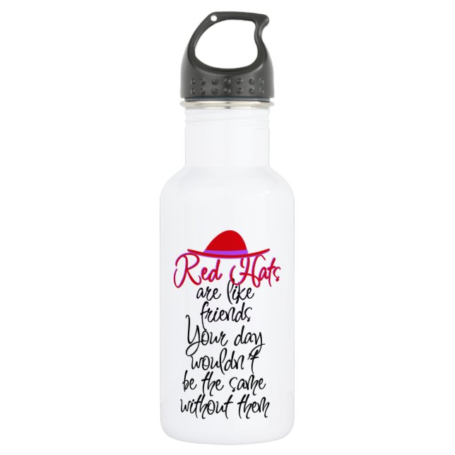 RedHat Bottle-works 32 oz Edelstahlflasche (Vorderseite)
