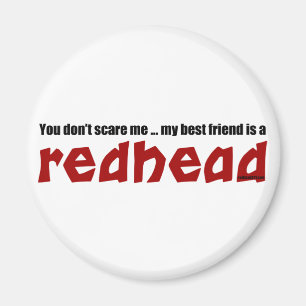 Redhead Best Friend Magnet
